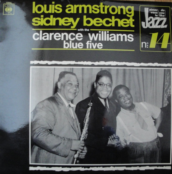 Louis Armstrong, Sidney Bechet : Louis Armstrong & Sidney Bechet With The Clarence Williams Blue Five (LP, Comp)