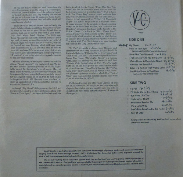Frank Sinatra : 16 Frank Sinatra Rarities (LP, Comp)