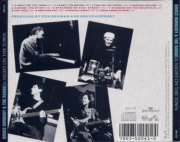 Bruce Hornsby & The Range* : A Night On The Town (CD, Album)