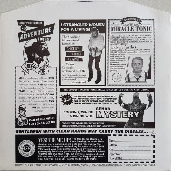 Handsome Stranglers : Mad Man Stomp (7", S/Sided)