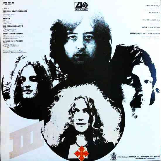 Led Zeppelin : Led Zeppelin III (LP, Album, RE, Gat)
