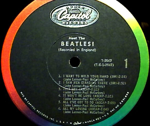 The Beatles : Meet The Beatles! (LP, Album, Mono, Los)
