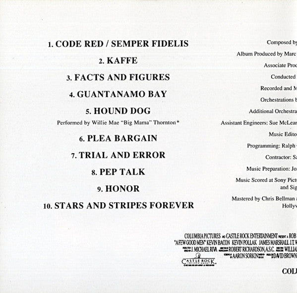 Marc Shaiman : A Few Good Men (CD)