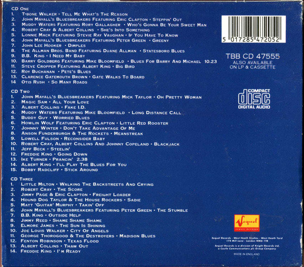 Various : The Blues Guitar Box (3xCD, Comp, Mono + Box)