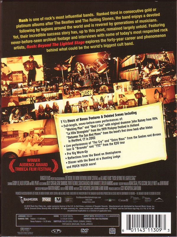 Rush : Beyond The Lighted Stage (2xDVD-V, NTSC)