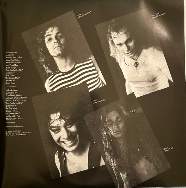 Van Halen : Van Halen (LP, Album, RE, RM, 180)