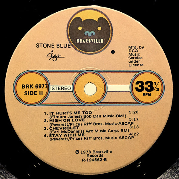 Foghat : Stone Blue (LP, Album, Club, RE, RCA)