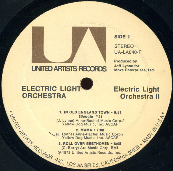Electric Light Orchestra : Electric Light Orchestra II (LP, Album, Res)