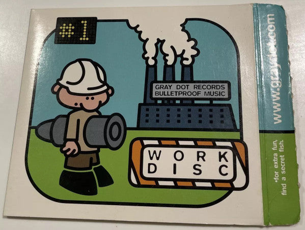 Various : Gray Dot Records/Bulletproof Music: Work Disc #1 (CD-ROM, Promo, Smplr)