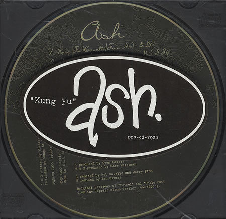 Ash : Kung Fu (CD, Single, Promo)