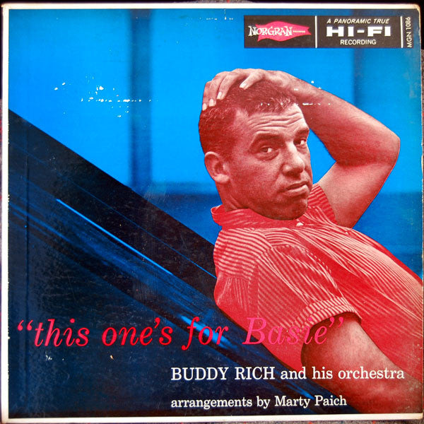 Buddy Rich And His Orchestra : This One's For Basie (LP)