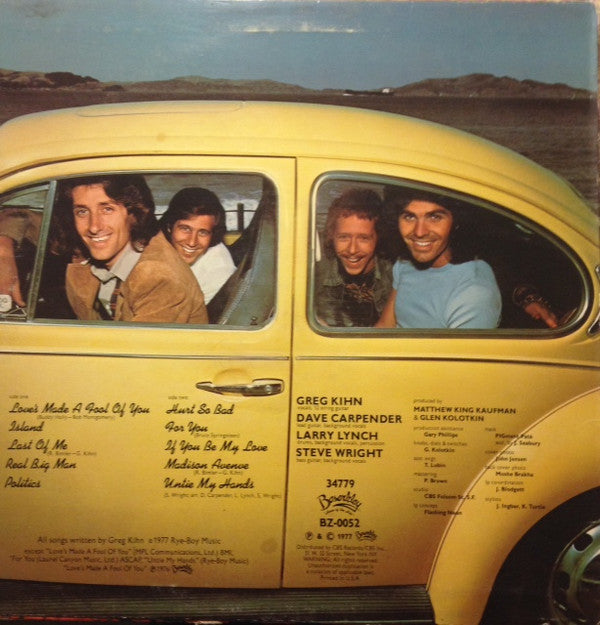 Greg Kihn : Greg Kihn Again (LP, Album, Pit)