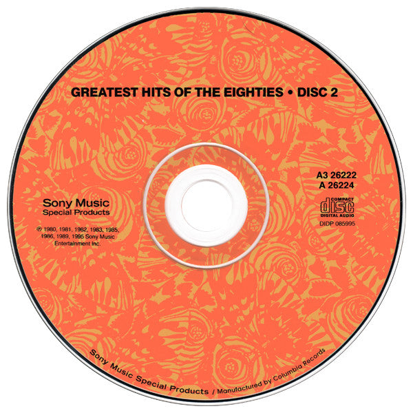 Various : Greatest Hits Of The 80's (3xCD, Comp)