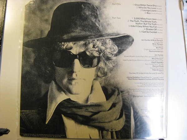 Ian Hunter : Ian Hunter (LP, Album, Promo)