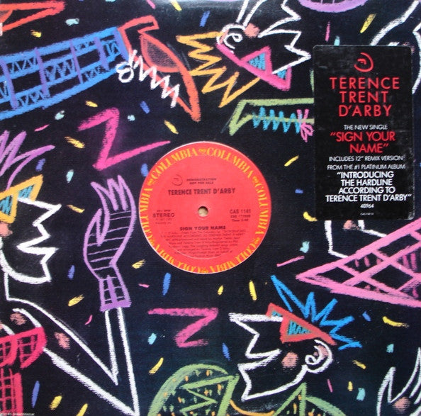 Terence Trent D'Arby : Sign Your Name (12", Promo)