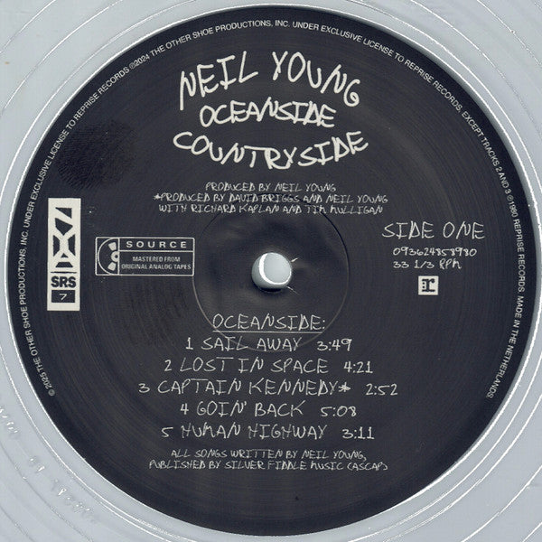Neil Young : Oceanside Countryside (LP, Album, Cle)