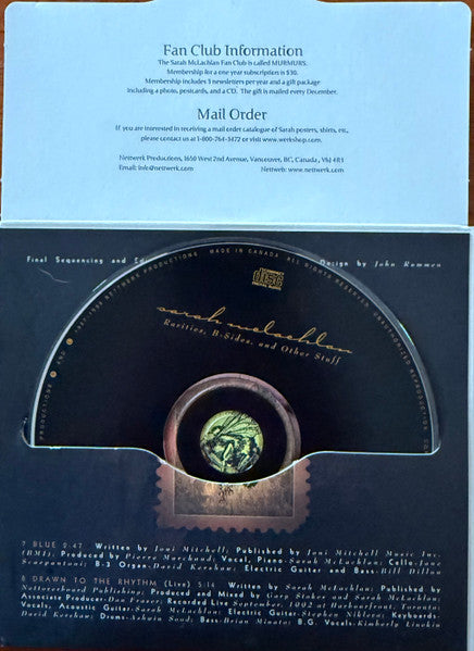 Sarah McLachlan : Rarities, B-Sides & Other Stuff (CD, Comp, Enh)