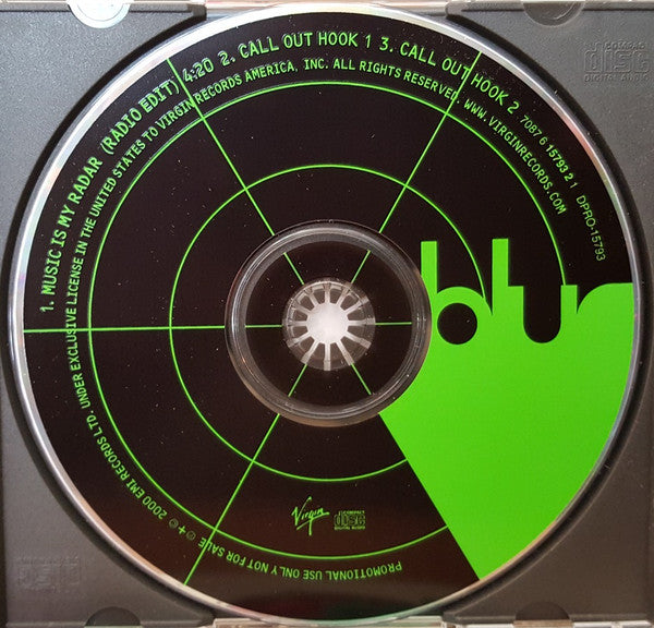 Blur : Music Is My Radar (CD, Single, Promo)