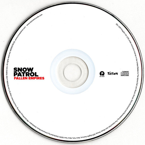 Snow Patrol : Fallen Empires (CD, Album)