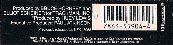 Bruce Hornsby And The Range : The Way It Is (Cass, Album, RE)