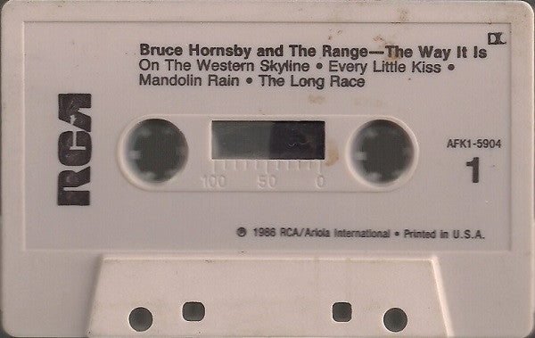 Bruce Hornsby And The Range : The Way It Is (Cass, Album, RE)