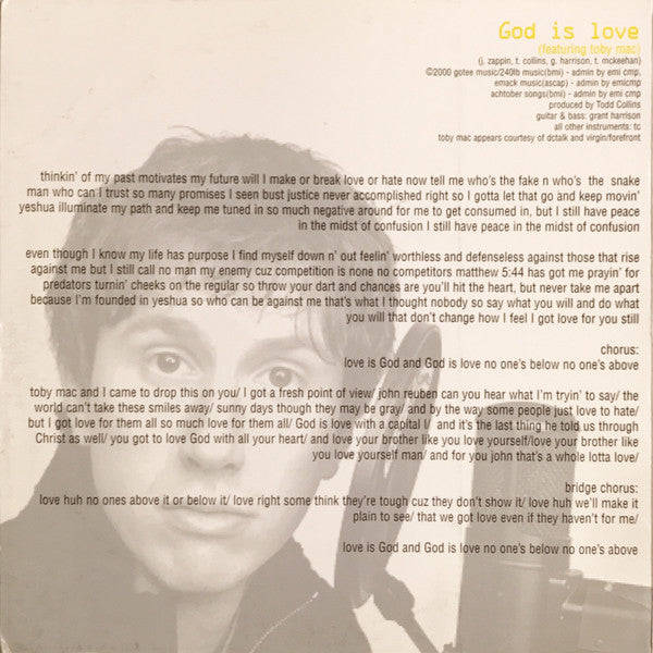 John Reuben : God Is Love (CD, Single, Promo)