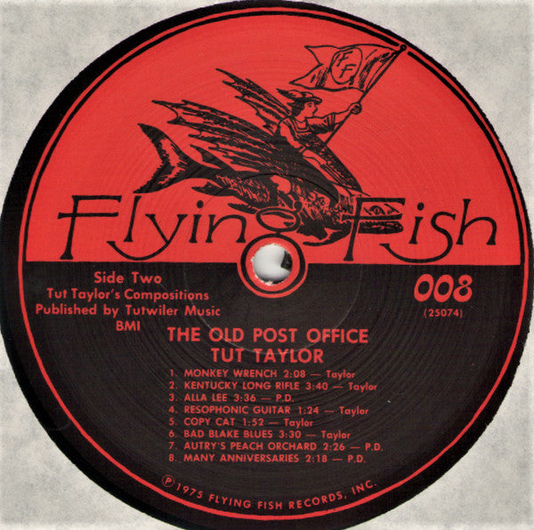 Tut Taylor : The Old Post Office (LP, Album, Wak)