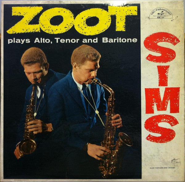Zoot Sims : Plays Alto, Tenor And Baritone (LP, Album)