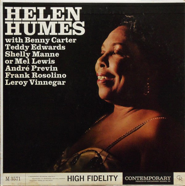 Helen Humes : Helen Humes (LP, Album, Mono)