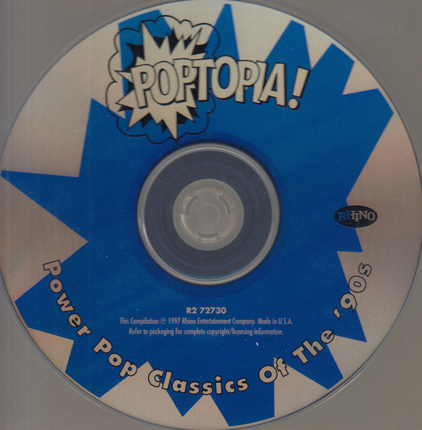 Various : Poptopia! Power Pop Classics Of The '90s (CD, Comp, RM)