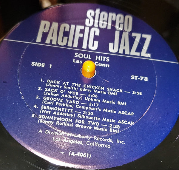Les McCann : Soul Hits (LP, Album)