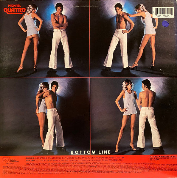 Michael Quatro : Bottom Line (LP)