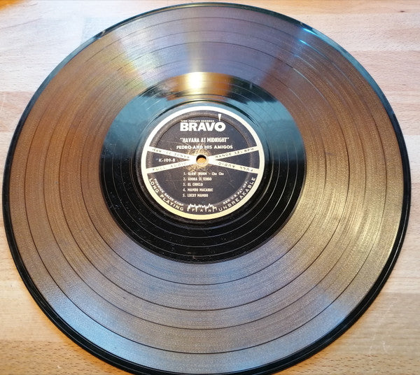 Pedro And His Amigos : Havana At Midnight (LP, Album, Mono)
