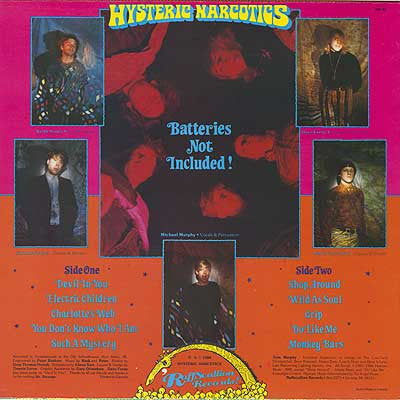 Hysteric Narcotics : Batteries Not Included! (LP, Album)