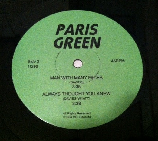 Paris Green (2) : Paris Green (12", EP)