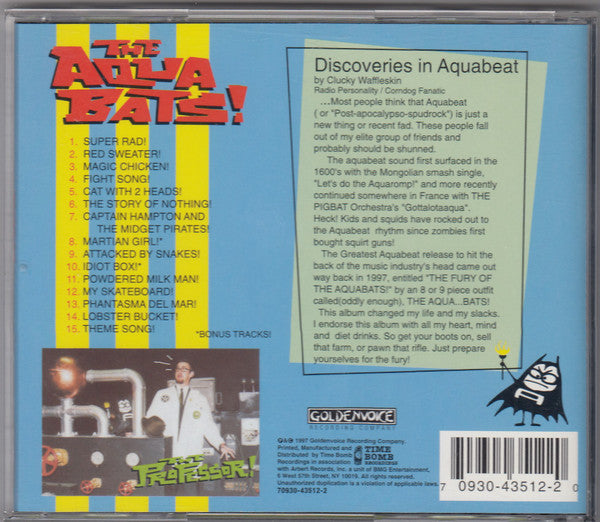 The Aquabats! : The Fury Of The Aquabats! (CD, Album)