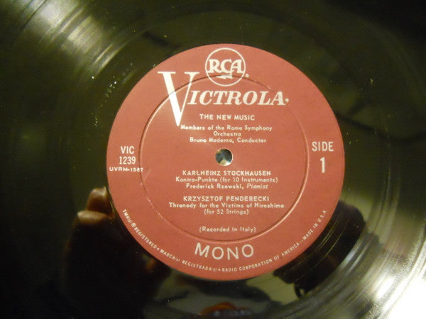 Various : The New Music (LP, Comp, Mono)