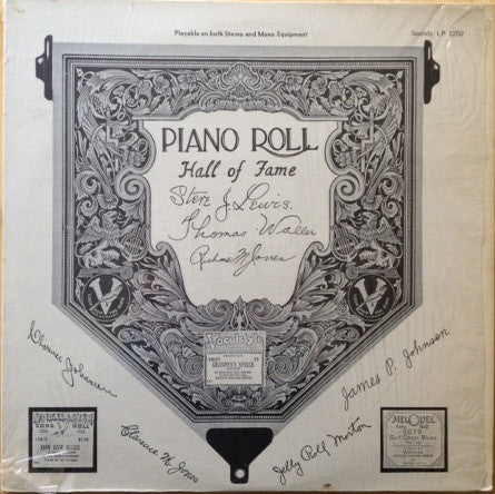 Various : Piano Roll Hall Of Fame (LP, Comp)