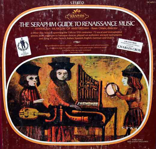 Syntagma Musicum : The Seraphim Guide To Renaissance Music (3xLP, Comp + Box)