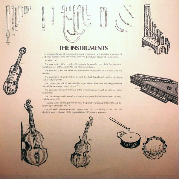 Syntagma Musicum : The Seraphim Guide To Renaissance Music (3xLP, Comp + Box)