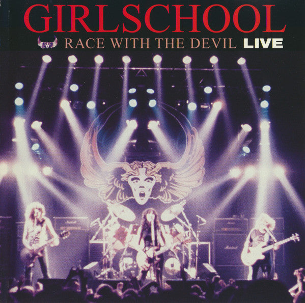 Girlschool : Race With The Devil Live (CD, Album)