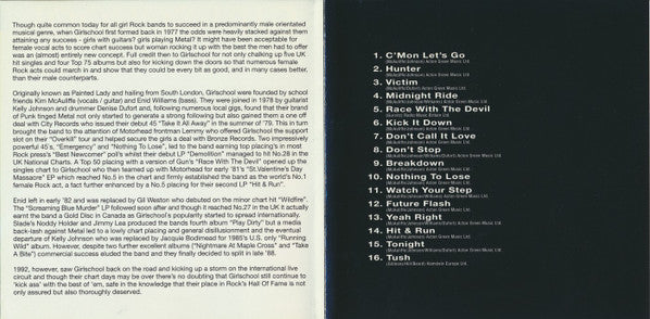 Girlschool : Race With The Devil Live (CD, Album)