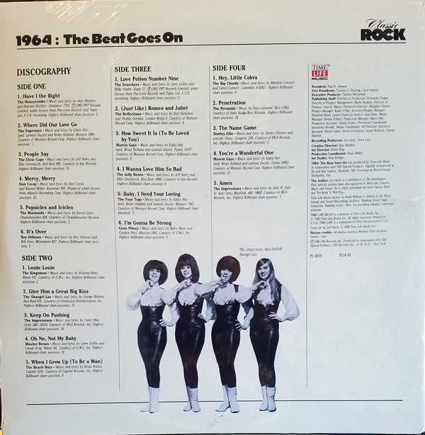 Various : Classic Rock 1964: The Beat Goes On (2xLP, Comp)