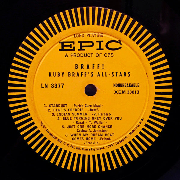Ruby Braff : Braff!! (LP, Album, Mono, Bri)