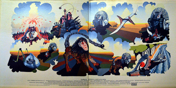 Emerson, Lake & Palmer : Tarkus (LP, Album, Club, Gat)