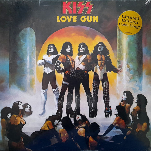 Kiss : Love Gun (LP, Album, Ltd, RE, Tan)