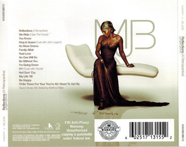 MJB* : Reflections (A Retrospective) (CD, Comp)