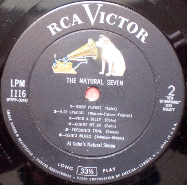Al Cohn's Natural Seven : The Natural Seven (LP, Album)