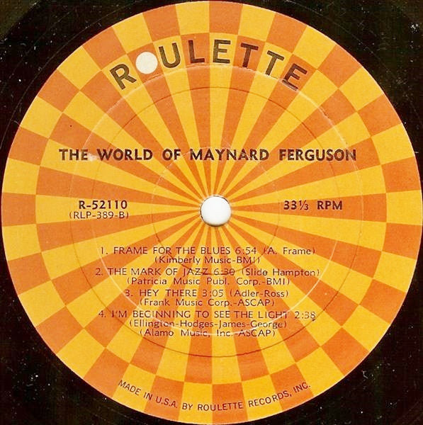 Maynard Ferguson : The World Of Maynard Ferguson (LP, Comp, Mono)