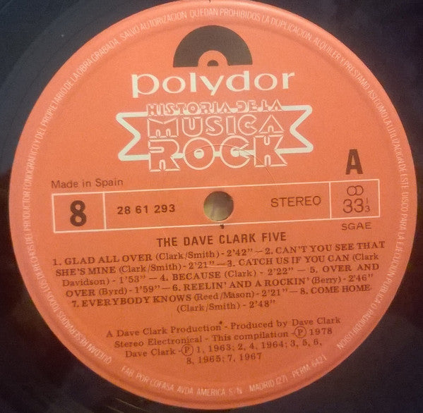 The Dave Clark Five : The Dave Clark Five (LP, Comp)